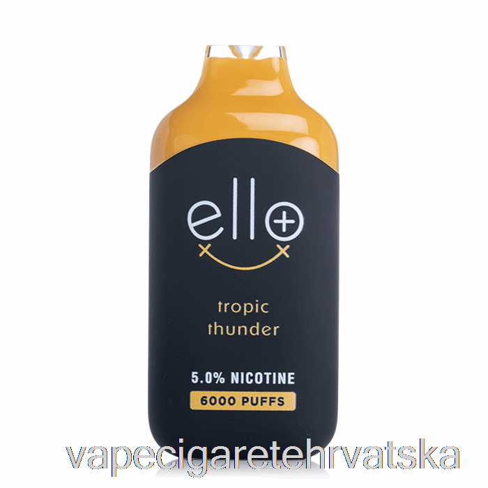 Vape Hrvatska Blvk Ello Plus 6000 Disposable Tropic Thunder Ice